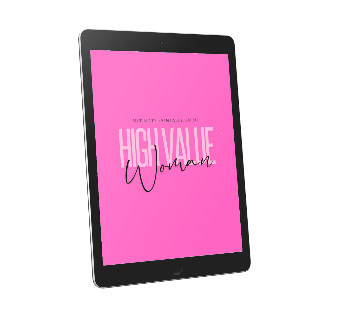 THE HIGH VALUE WOMAN PRINTABLE PACK