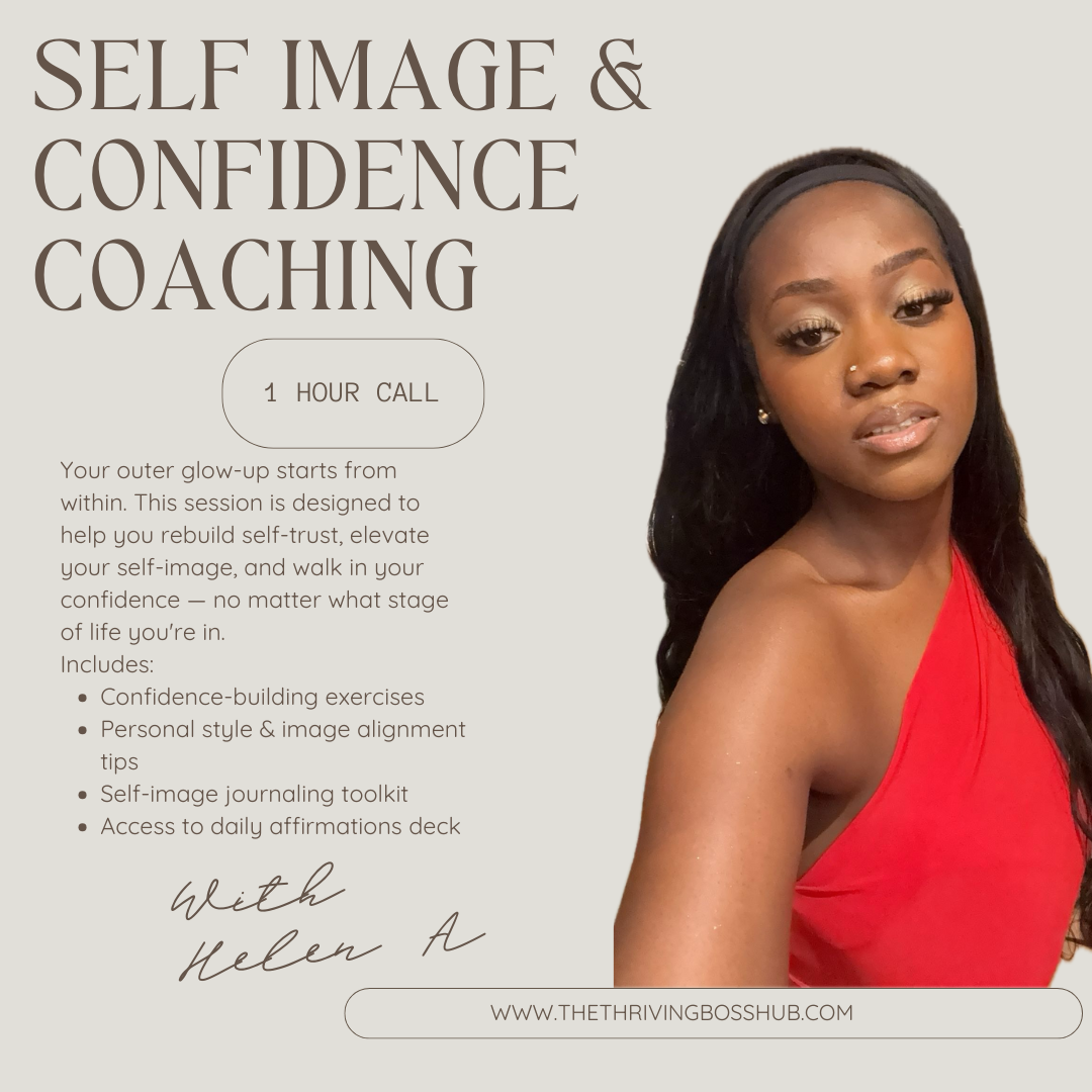 SELF-IMAGE & CONFIDENCE COACHING CALL (1 HOUR)