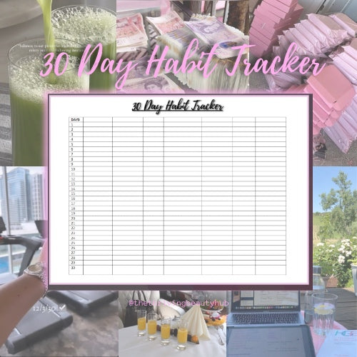 30 DAY HABIT TRACKER